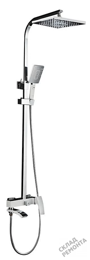 Фото Душевая система Gappo G2407-8 белый/хром купить в Новокузнецке: цена, описание, фото. Интернет-магазин 1