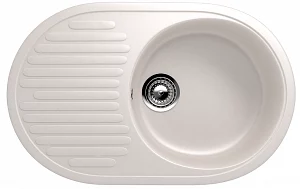 Мойка для кухни Ulgran U-107-331 белая 73*46