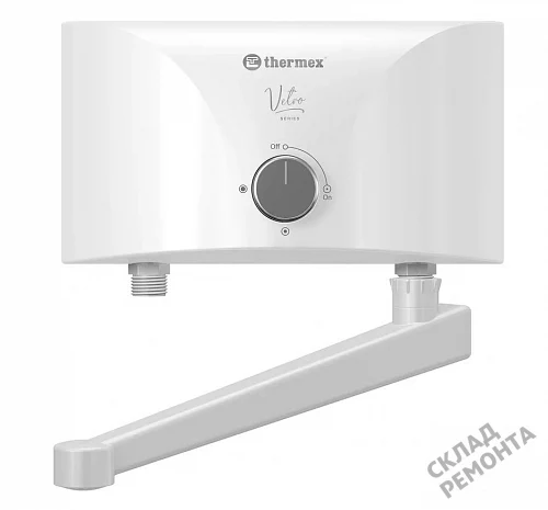 Фото Водонагреватель проточный Thermex Vetro 6500 tap л. – купить в Новокузнецке: цена, описание, фото. Интернет-магазин 2