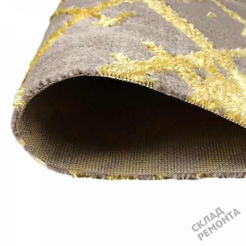 Фото Ковролин Kaplanser Faber 8449 53 Grey/Gold серый – купить в Новокузнецке: цена, описание, фото. Интернет-магазин 3