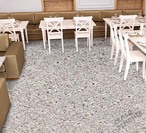 Фото Керамогранит матовый ProGRES Evia Terrazzo NR0373 многоцветный 600*600*10 – купить в Новокузнецке: цена, описание, фото. Интернет-магазин 2