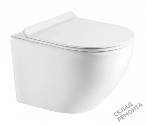 Фото Унитаз подвесной Calypso CS46TK безободковый купить в Новокузнецке: цена, описание, фото. Интернет-магазин 2