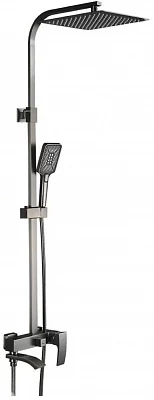 Душевая система Gappo G2407-9 оружейная сталь