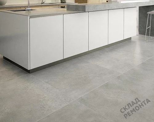 Фото Керамогранит матовый Steppe Ceramics Concrete Grey серый 600*600*9 – купить в Новокузнецке: цена, описание, фото. Интернет-магазин 3