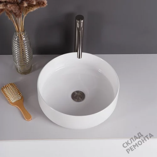 Фото Раковина накладная BelBagno BB1357 37.5 см купить в Новокузнецке: цена, описание, фото. Интернет-магазин 5