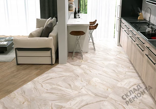 Фото Керамогранит лаппатированный Alma Ceramica Мэджик GFU04MGC47L серый 600*600*9 – купить в Новокузнецке: цена, описание, фото. Интернет-магазин 2