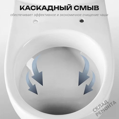 Фото Унитаз компакт напольный Santeri Ультра купить в Новокузнецке: цена, описание, фото. Интернет-магазин 3