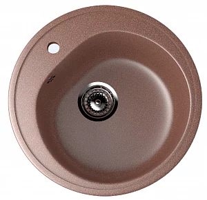 Мойка для кухни Ulgran U-101-307 терракотовая 50*50