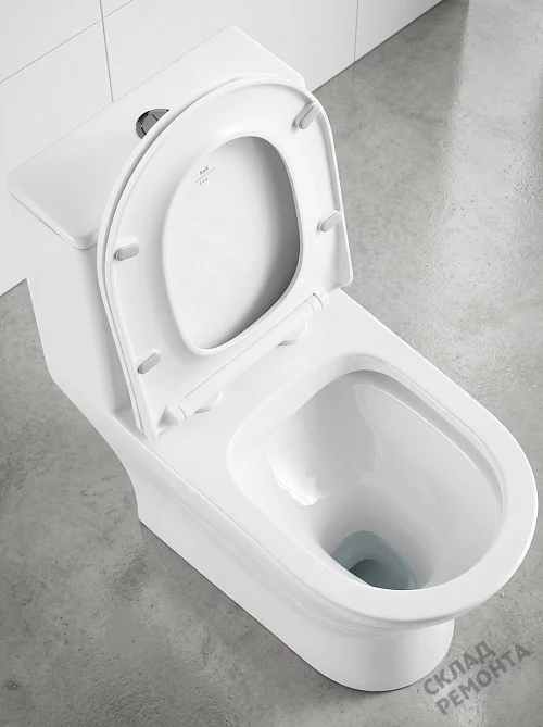Фото Унитаз моноблок BelBagno Lounge BB8618CPR-MN/SC безободковый купить в Новокузнецке: цена, описание, фото. Интернет-магазин 3