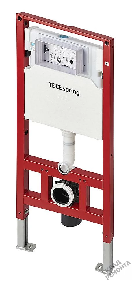 Фото Инсталляция для подвесного унитаза Tecespring S401104 с кнопкой купить в Новокузнецке: цена, описание, фото. Интернет-магазин 2