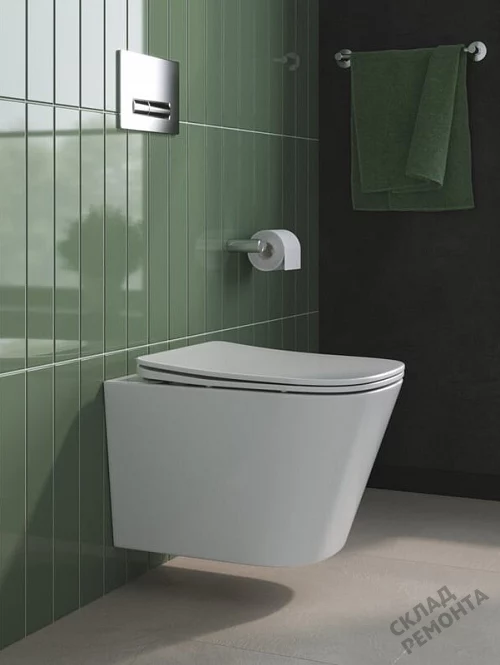 Фото Унитаз подвесной BelBagno Due 2.0 BB7107CHR/SC безободковый купить в Новокузнецке: цена, описание, фото. Интернет-магазин 1