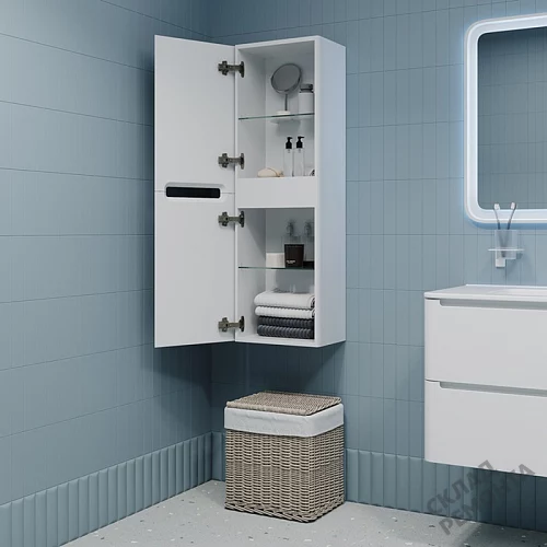Фото Пенал подвесной Iddis Эдифис EDI35W0i97, белый купить в Новокузнецке: цена, описание, фото. Интернет-магазин 2