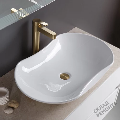 Фото Раковина накладная BelBagno BB1334, 66,5 см купить в Новокузнецке: цена, описание, фото. Интернет-магазин 2