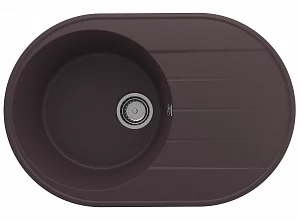 Мойка для кухни Ulgran Кварц Нора 750-06 трюфель 75*50