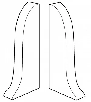 Заглушка Ideal, Классик 55 мм (2 шт.)