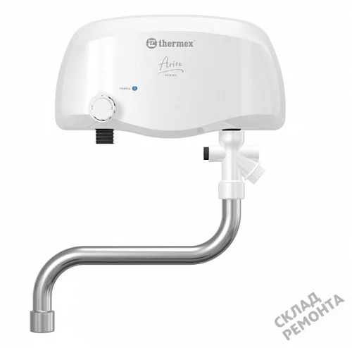 Фото Водонагреватель проточный Thermex Arion 3500 tap л. – купить в Новокузнецке: цена, описание, фото. Интернет-магазин 2
