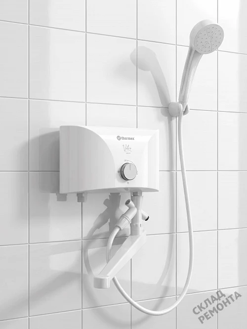 Фото Водонагреватель проточный Thermex Vetro 6500 combi л. – купить в Новокузнецке: цена, описание, фото. Интернет-магазин 1