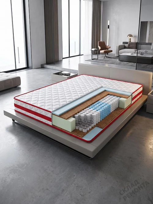 Фото Матрас ортопедический двусторонний Сарма Рэд 7 – купить в Новокузнецке: цена, описание, фото. Интернет-магазин 1