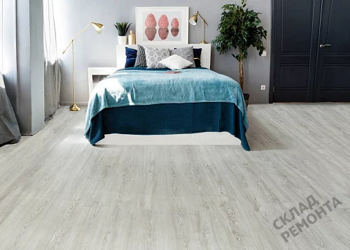 Фото Плитка ПВХ виниловая Alpine Floor Ultra LVT Eco 5-1 Дуб Арктик 1219,2*184,15 – купить в Новокузнецке: цена, описание, фото. Интернет-магазин 5