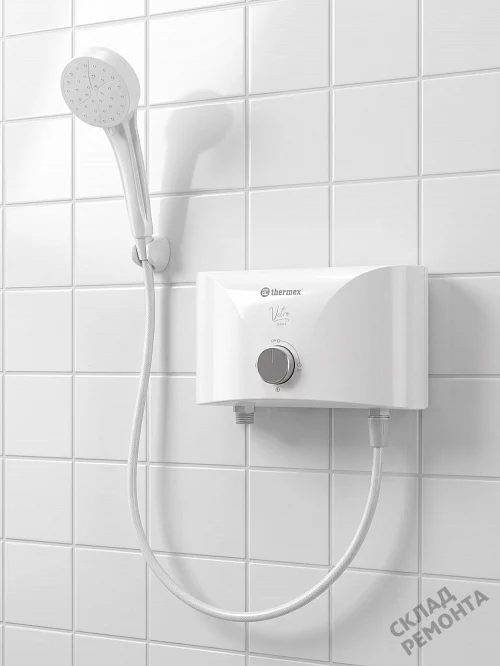 Фото Водонагреватель проточный Thermex Vetro 6500 shower л. – купить в Новокузнецке: цена, описание, фото. Интернет-магазин 1