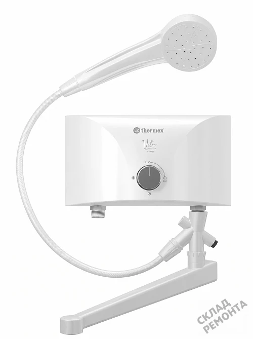 Фото Водонагреватель проточный Thermex Vetro 5500 combi л. – купить в Новокузнецке: цена, описание, фото. Интернет-магазин 2