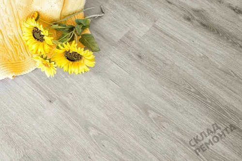 Фото Плитка ПВХ виниловая Alpine Floor Ultra LVT Eco 5-16 Дуб Пепельный 1219,2*184,15 – купить в Новокузнецке: цена, описание, фото. Интернет-магазин 5
