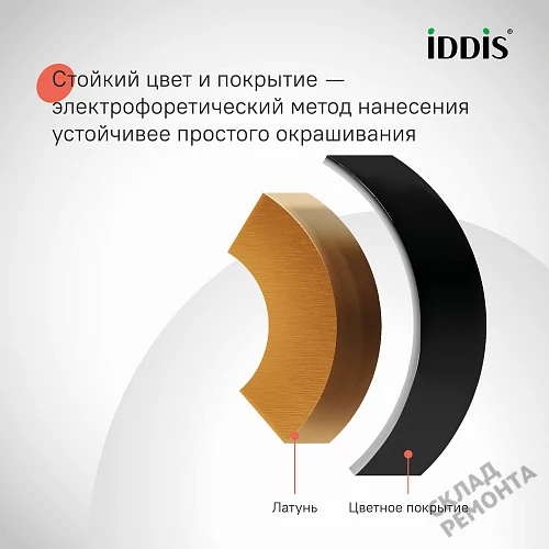 Фото Душевая система Iddis Билд BILBL1Fi06 черный купить в Новокузнецке: цена, описание, фото. Интернет-магазин 17
