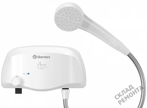 Фото Водонагреватель проточный Thermex Arion 3500 shower л. – купить в Новокузнецке: цена, описание, фото. Интернет-магазин 3