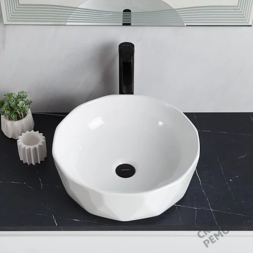 Фото Раковина накладная BelBagno BB1409 41 см купить в Новокузнецке: цена, описание, фото. Интернет-магазин 5