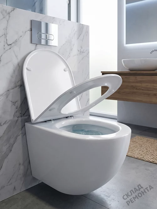Фото Унитаз подвесной Calypso CS3215UQ-OK ультратихий смыв купить в Новокузнецке: цена, описание, фото. Интернет-магазин 1