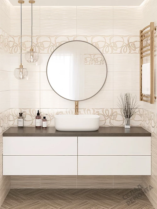 Фото Плитка настенная Alma Ceramica Плессо TWU09PLS004 коричневый 249*500 – купить в Новокузнецке: цена, описание, фото. Интернет-магазин 1