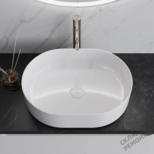 Фото Раковина накладная BelBagno BB1483, 50 см купить в Новокузнецке: цена, описание, фото. Интернет-магазин 3