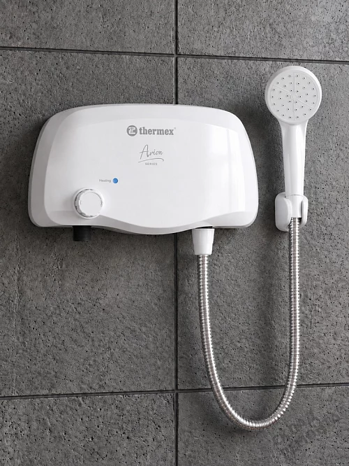 Фото Водонагреватель проточный Thermex Arion 3500 shower л. – купить в Новокузнецке: цена, описание, фото. Интернет-магазин 1