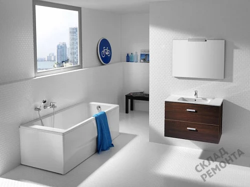 Фото Ванна акриловая Roca Easy ZRU9302904 без гидромассажа 150*70  купить в Новокузнецке: цена, описание, фото. Интернет-магазин 2