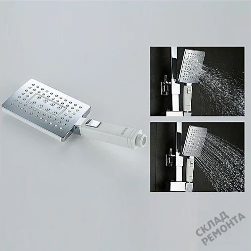 Фото Душевая система Gappo G2407-8 белый/хром купить в Новокузнецке: цена, описание, фото. Интернет-магазин 5