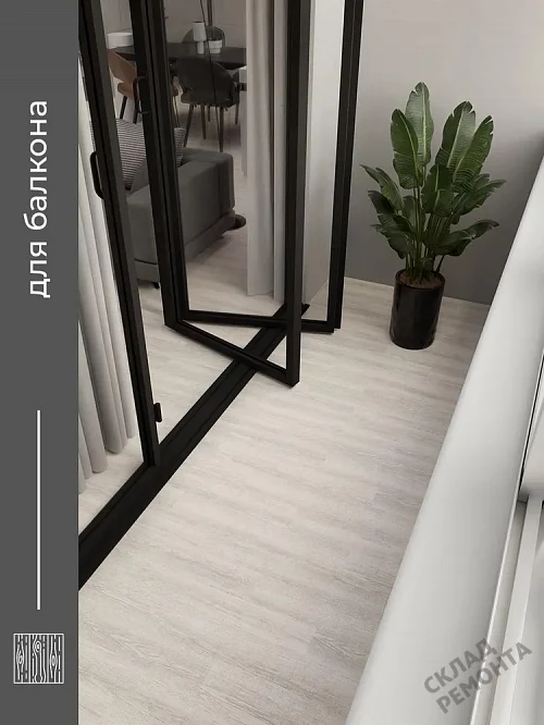 Фото Плитка ПВХ виниловая Комитекс Элегант 2-7001 Bianko Oak 914,4*152,4 – купить в Новокузнецке: цена, описание, фото. Интернет-магазин 5