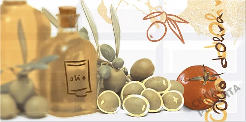 Фото Вставка Azori Вог Олива разноцветный 201*405 – купить в Новокузнецке: цена, описание, фото. Интернет-магазин 1