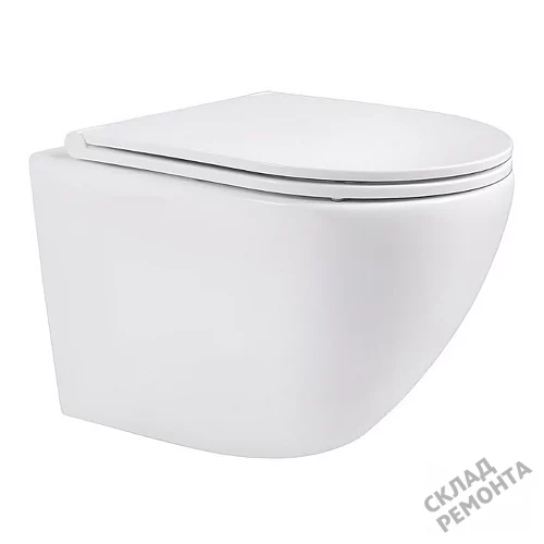 Фото Унитаз подвесной Calypso CS46UQ-OK ультратихий смыв купить в Новокузнецке: цена, описание, фото. Интернет-магазин 2
