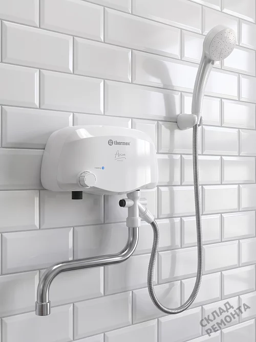 Фото Водонагреватель проточный Thermex Arion 3500 combi – купить в Новокузнецке: цена, описание, фото. Интернет-магазин 1