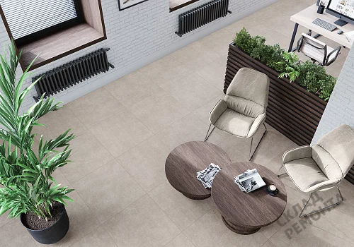 Фото Керамогранит матовый Alma Ceramica Берлин GFU04BLN70R коричневый 600*600*9 – купить в Новокузнецке: цена, описание, фото. Интернет-магазин 2