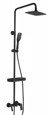 Душевая система Lemark TROPIC LM7002BL черный