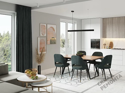 Фото Керамогранит матовый Lasselsberger Каррара Нова 6246-0106 белый 450*450*8 – купить в Новокузнецке: цена, описание, фото. Интернет-магазин 2