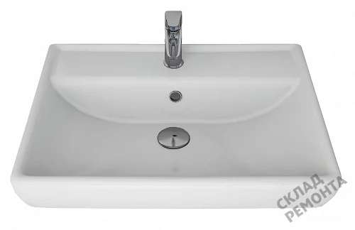 Фото Раковина на тумбу Dreja Q 60 191638, 60 см купить в Новокузнецке: цена, описание, фото. Интернет-магазин 3