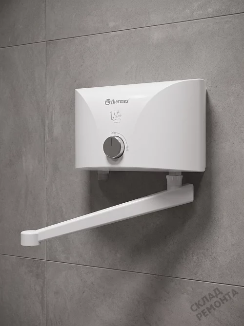 Фото Водонагреватель проточный Thermex Vetro 5500 tap – купить в Новокузнецке: цена, описание, фото. Интернет-магазин 1