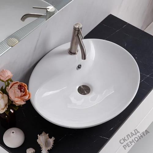 Фото Раковина накладная BelBagno BB1370 55.5 см купить в Новокузнецке: цена, описание, фото. Интернет-магазин 7